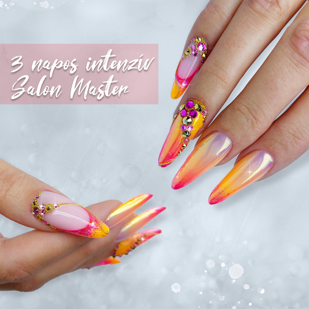 3 napos intenzív, salon master, salon master nail, műköröm tanfolyam, master nail, salon master nail artist, műköröm oktatás, tanfolyam manikűr, műköröm építés, gél lakk tecnikák